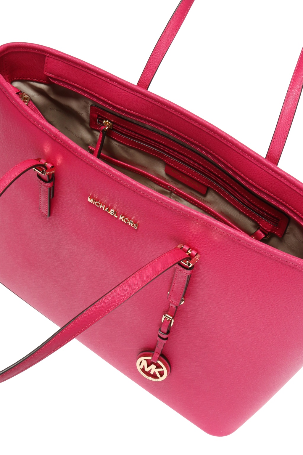 Michael kors jet set travel pink hot sale